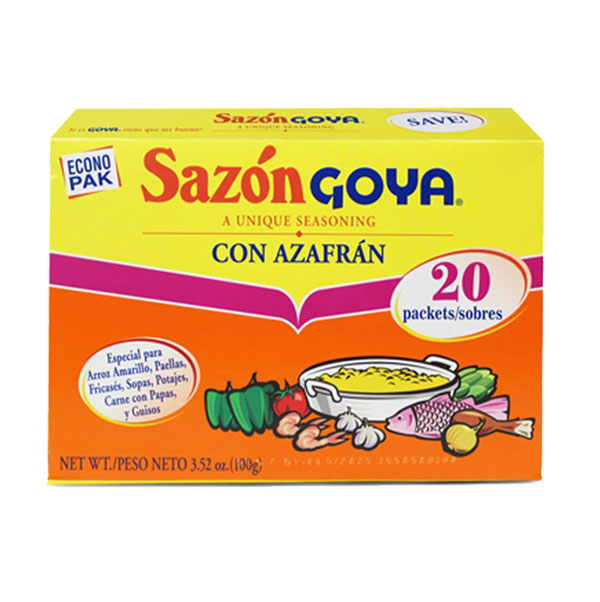 Caja Sazón c/azafrán▫▪