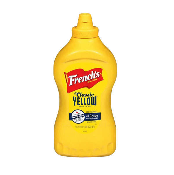 French Classic Yellow Mustard, 850 g