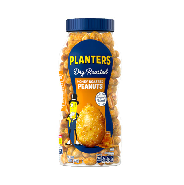 Honey roasted peanuts