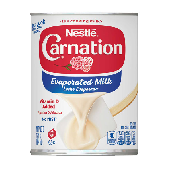 Leche evaporada Carnation, 354 ml