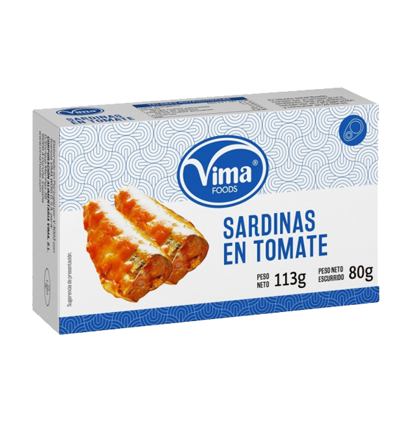 Sardinas en tomate, 113 g▪