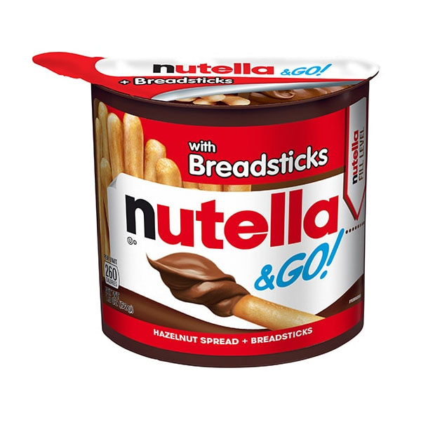Nutella with Breadsticks