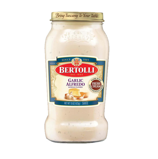 ALFREDO sauce with age parmesan cheese, 425 g