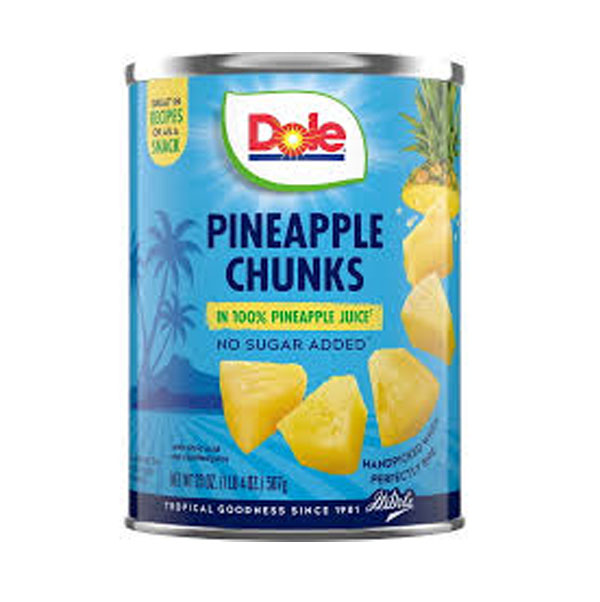Pineapple chunks