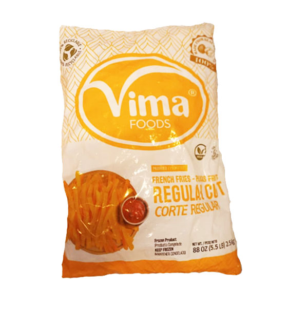 Papas Prefritas, 2.5 Kg