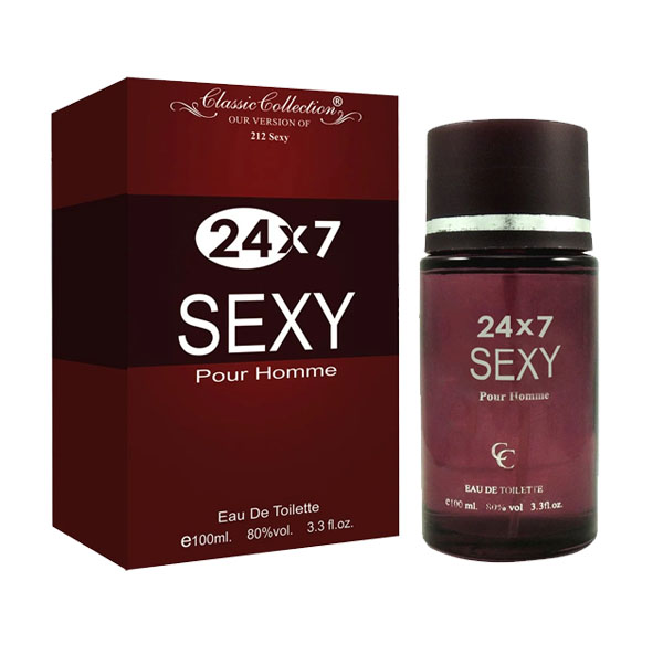 EDT 24x7 Sexy, 100 ml