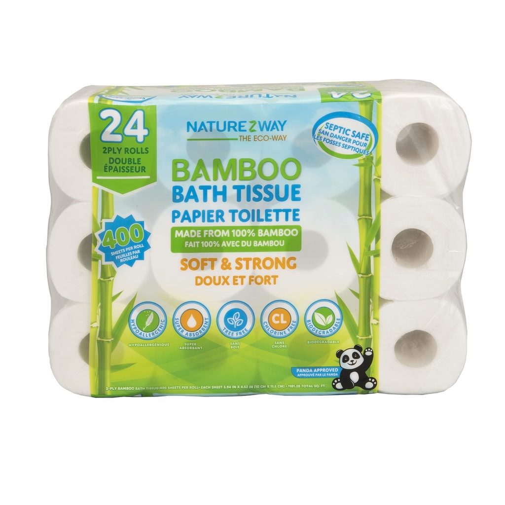 Papel higiénico BAMBOO◦▪