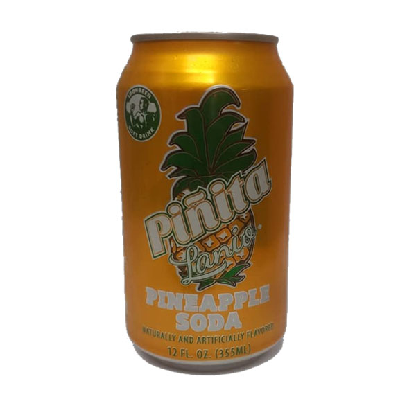 Pineapple Soda Piñita Lanio, Lata 355 ml