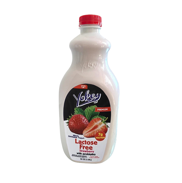 Yogurt Fresa Lactose Free Yokey, 1.5 l