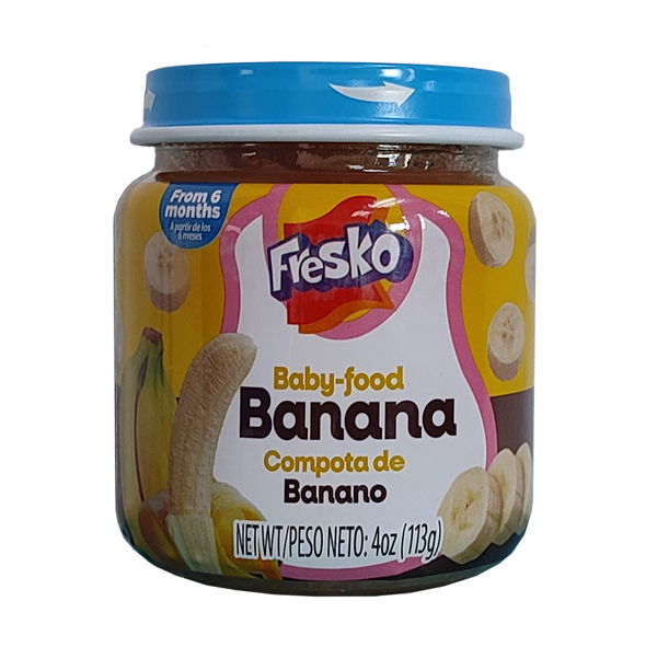 Compota Banana Fresko, 113 g