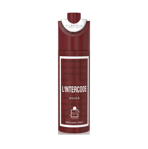 Body Spray L'INTERCODE ROUGE(C)▪