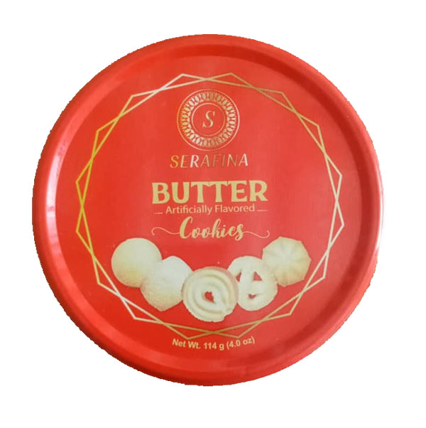 Butter cookies, 114 g