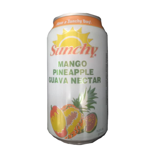 Sunchy Mango Pineaple Guava Nectar, 334 ml