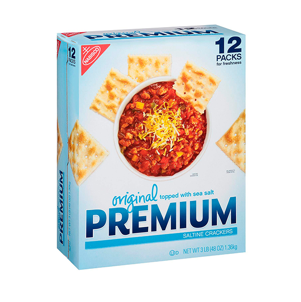 Premium Saltine Crackers, 1.36Kg