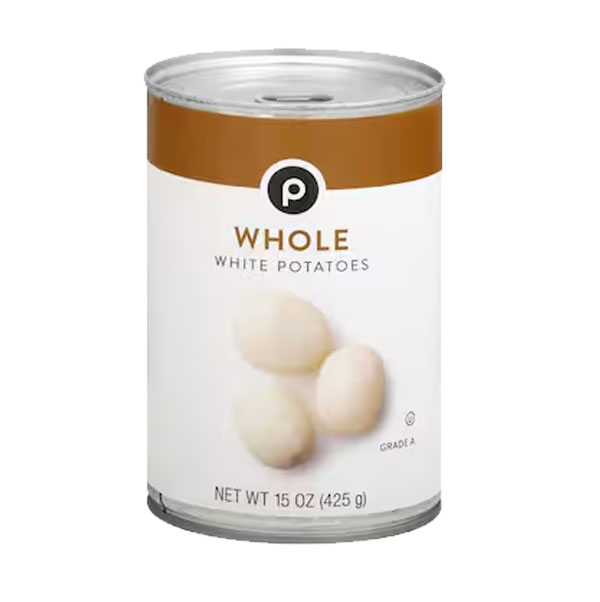 Patatas blancas enteras, 425 g