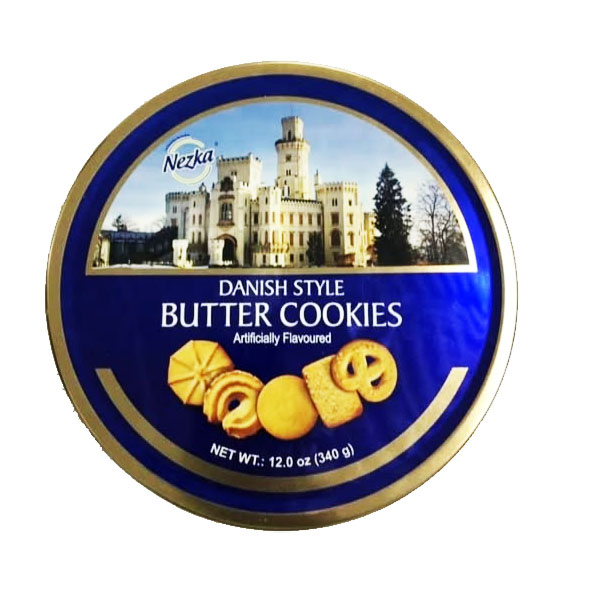 Danish Style Butter Cookies NEZKA, 340 g