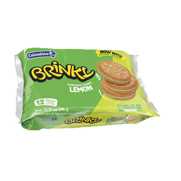 BRINKY limón, 12 Packs, 396 g