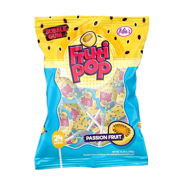 Fruti Pop Passion Fruit, 408 g, 24 u
