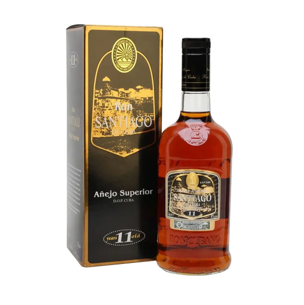 Ron Santiago de Cuba añejo 11 años