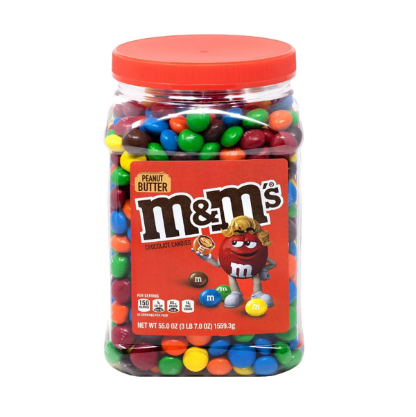 Peanut Butter Milk Chocolate Candy, 1.56 kg