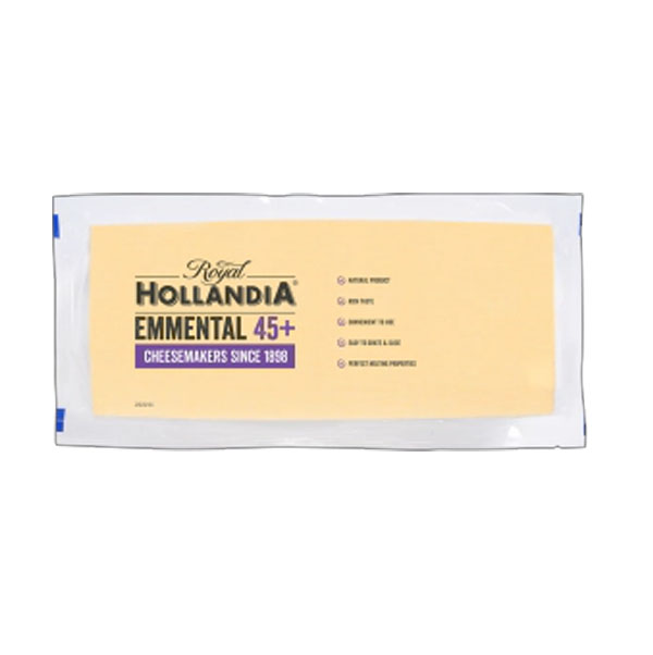 Queso Emmental 45+, Barra