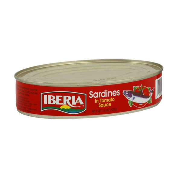 Sardinas en salsa de tomate IBERIA, 425 g