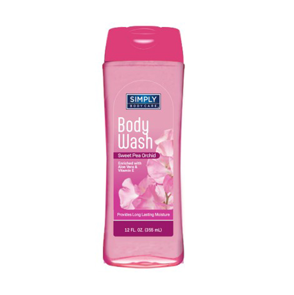 Body Wash Sweet Pea Orchid SIMPLY, 355 ml