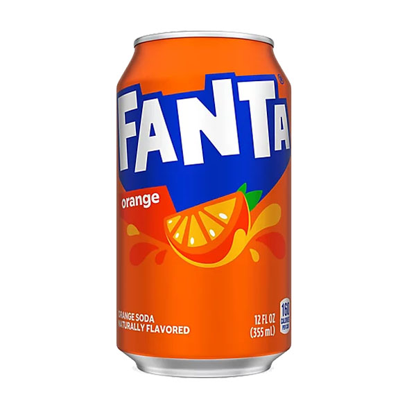 Refr. Fanta Naranja, 355 ml