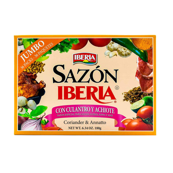 Caja Sazón IBERIA Culantro y Achiote