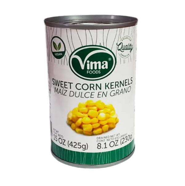 Maíz dulce en grano Vima, 245 g