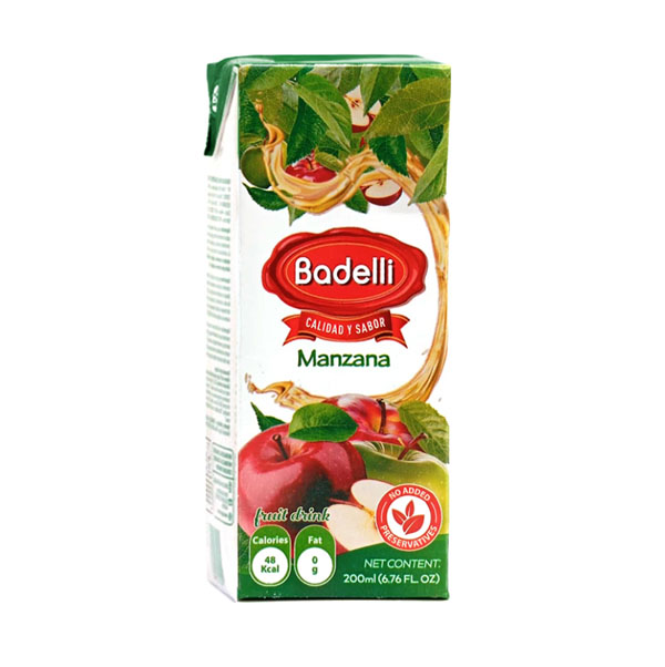 Jugo de Manzana, Badelli, 200 ml