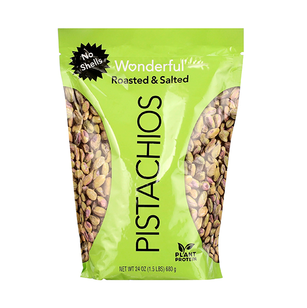 Wonderful Pistachios Roasted Salted, 1.5 lb