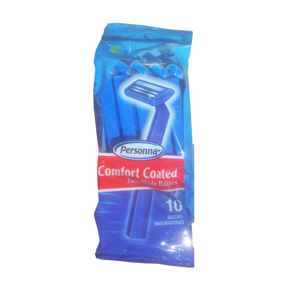 Rasuradoras Desechables Azules Personna, 10 u