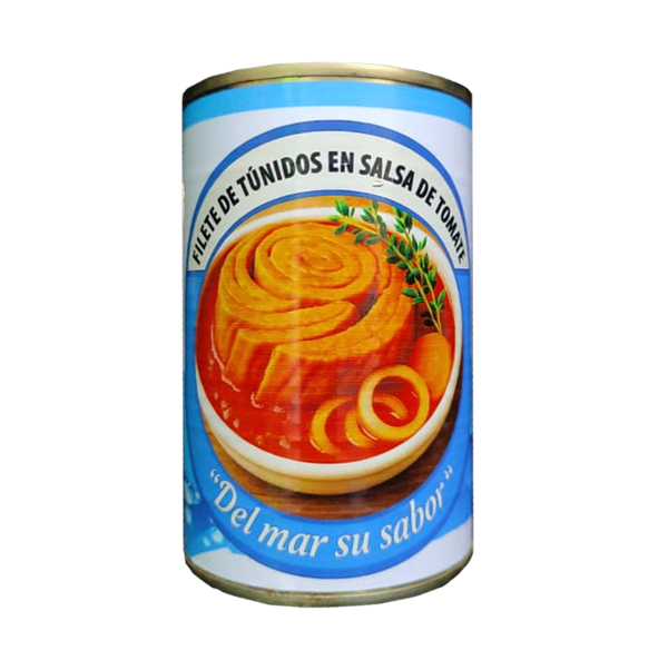 Filete de túnidos en Salsa de Tomate, 400 g