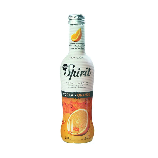 Vodka Orange MG Spirit, 275 ml