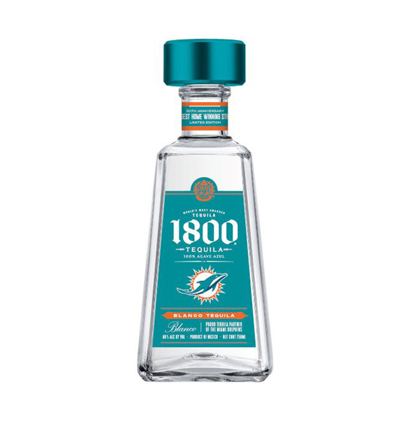 Tequila Blanco 1800 Dolphins, 750 ml