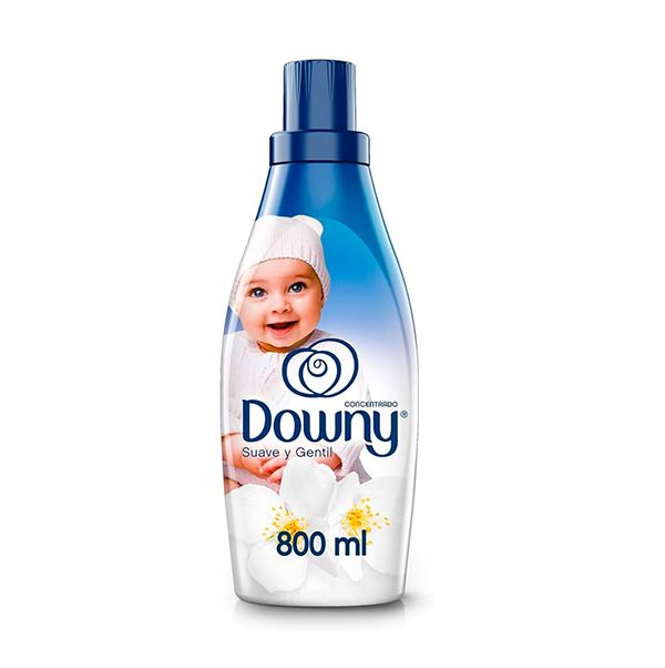 Suavizante p/Ropa Suave y Gentil Downy, 800 ml