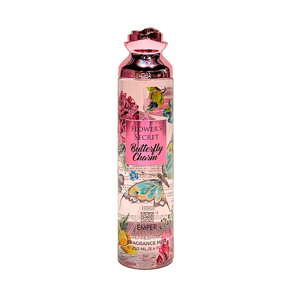 EDT Buterfly Charm Flower's Secret, 250 ml