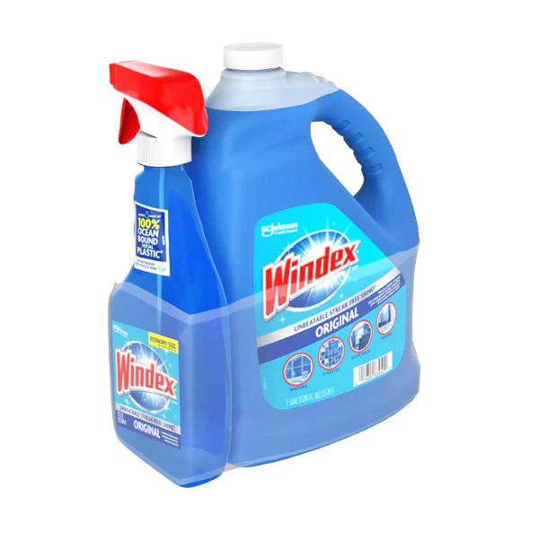 Limpiador Windex Original, 946 ml + 3.78 L