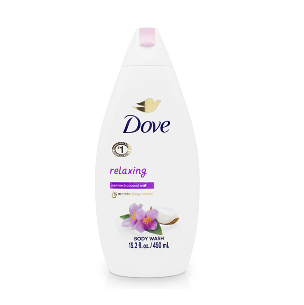 Gel de Baño DOVE relaxing, 450 ml