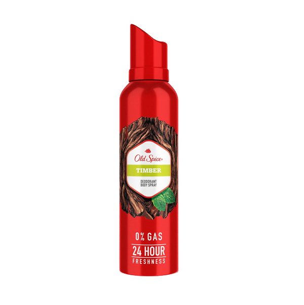 Body Spray TIMBER Old Spice, 150 ml