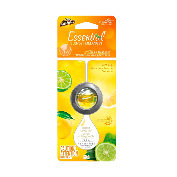 Car air freshener Essential lemon bergamot, 2.5 ml
