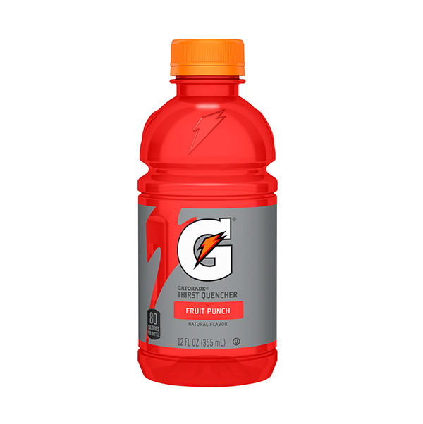 Energizante Fruit Punch GATORADE, 355 ml
