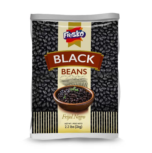 Frijoles Negros Fresko, 1 kg