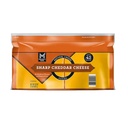 Sharp Cheddar Cheese (Slices), 907 g