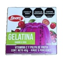 Gelatina sabor a uva, 40 g