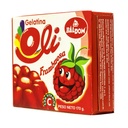 Gelatina sabor a Frambuesa Oli, 85 g